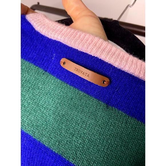 Trovata Birds of Paradis Cashmere Ryann Sweater size XS - Picture 6 of 7